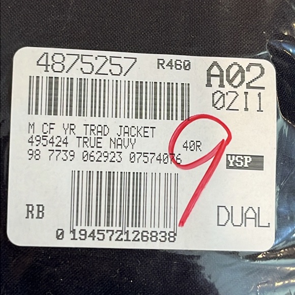 NWT Land End Mens ComfortFirst YearRounder Trad Fit Suit Jacket Size 40R Regular - Picture 12 of 12